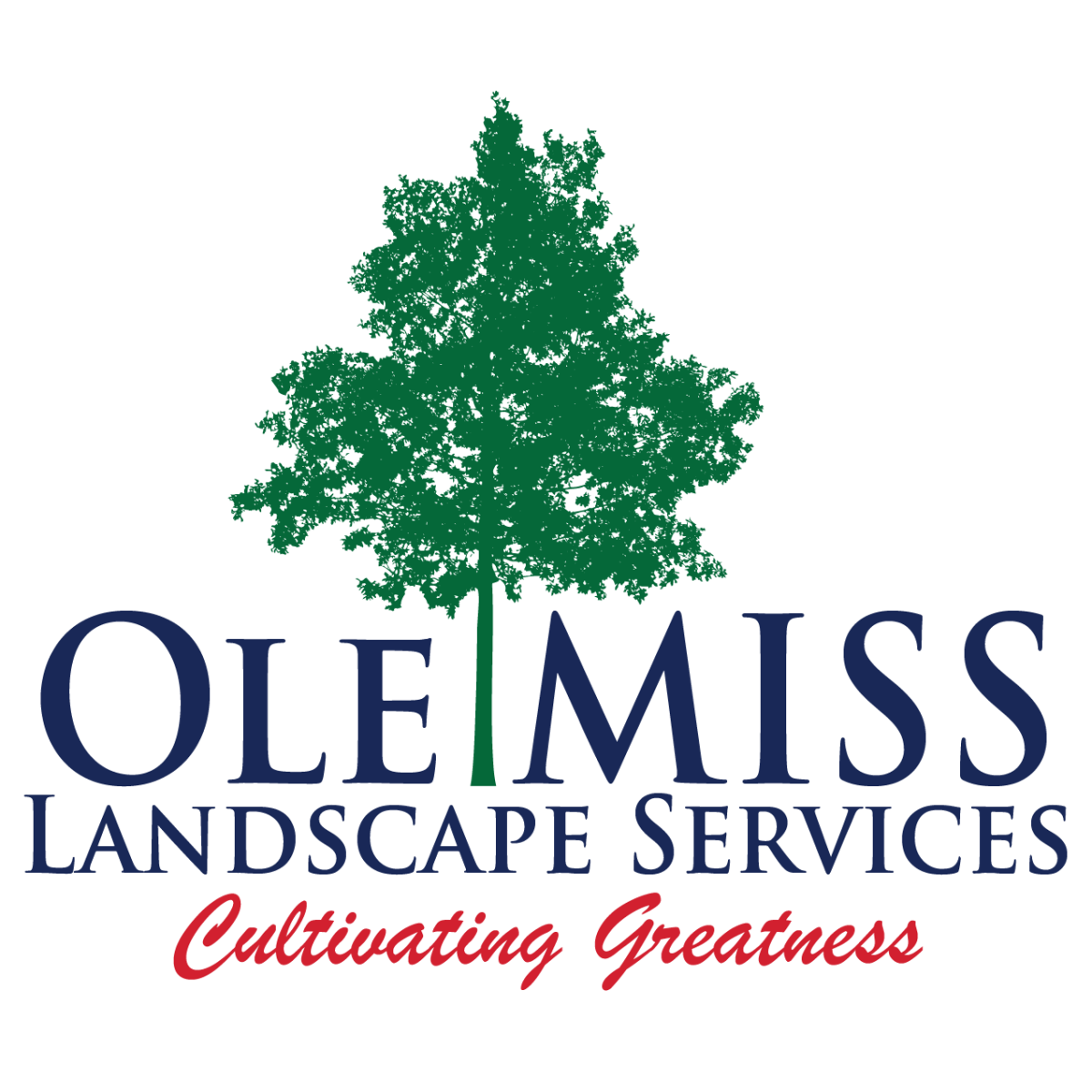 Ole Miss Landscape Services Logo