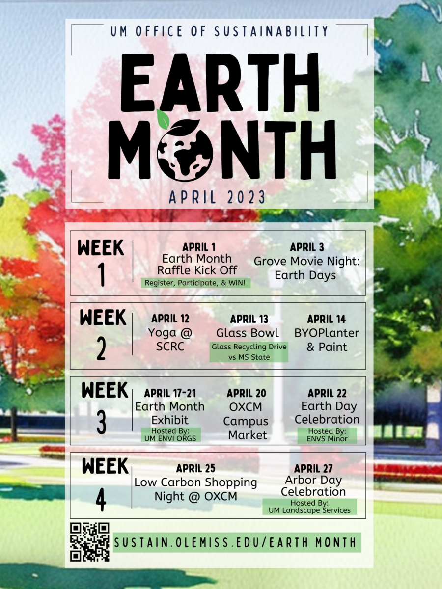 Office of Sustainability Earth Month 2023 Promotional Material